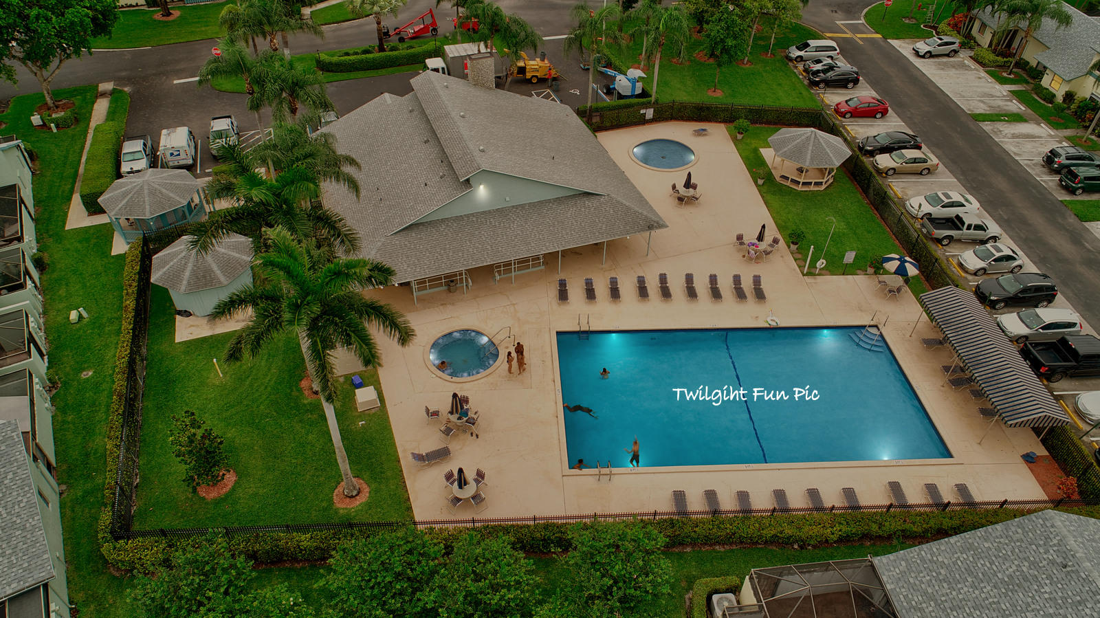 9193 Southwest 20th Street, Unit E Boca Raton, FL 33428 - Photo 52 of 56 Twilight Pool