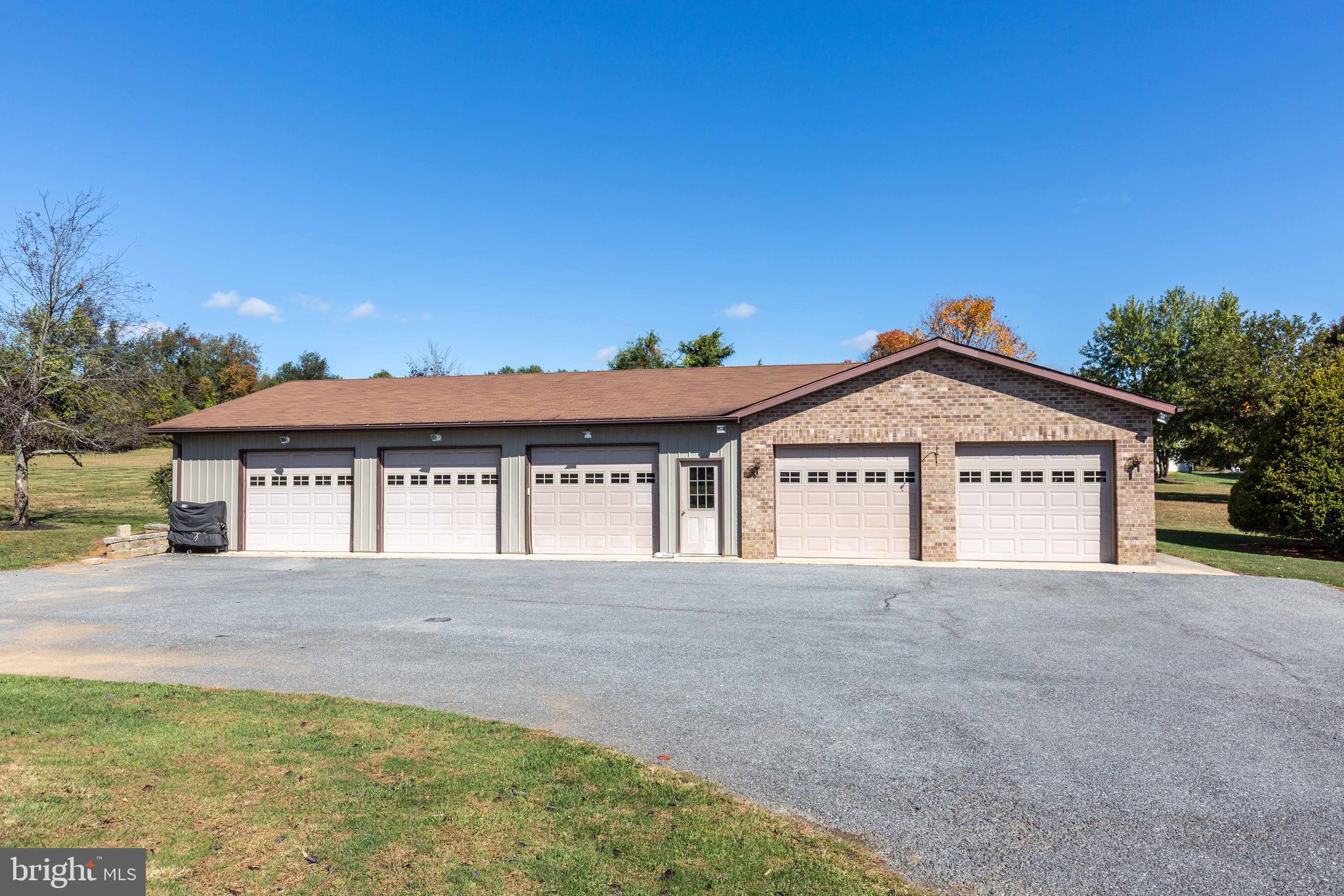 3024 Bird View Road Westminster, MD 21157 - Photo 5 of 58 6 Car Custom Garage with 6 Garage Door Openers