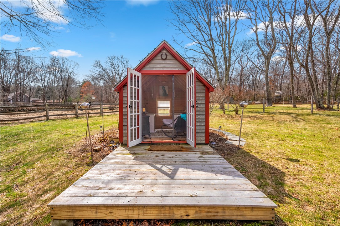 613 Slocum Road Exeter, RI 02874 - Photo 33 of 43 She-shed!