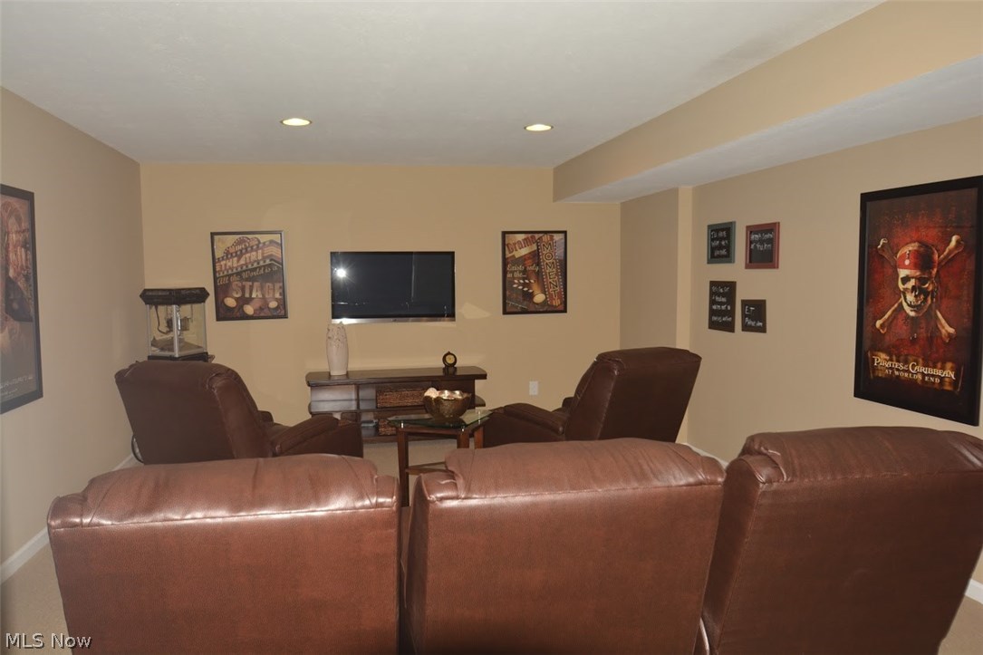 32304 Pepper Ridge Run North Ridgeville, OH 44039 - Photo 30 of 30 theater room in finished lower level