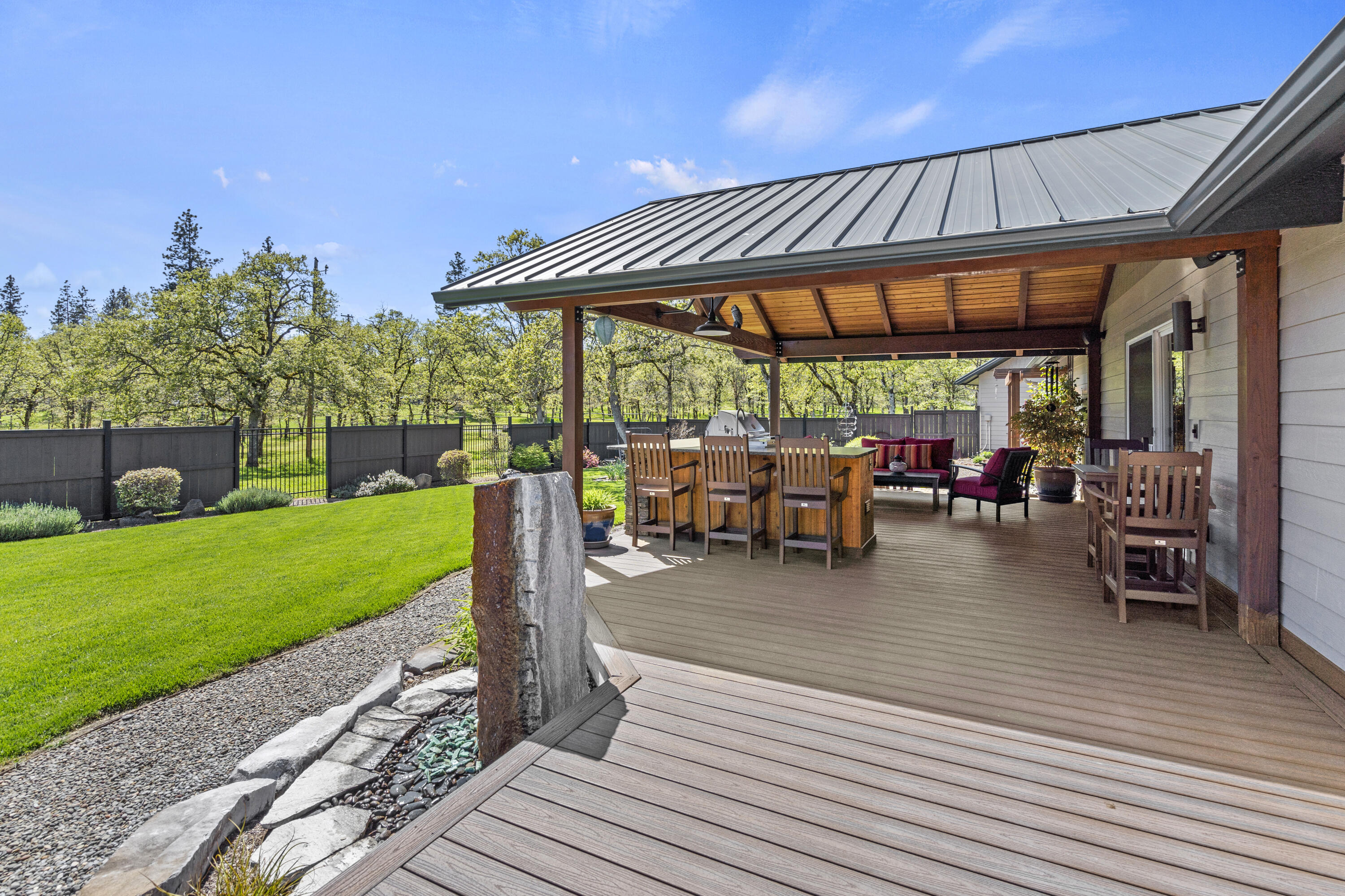 393 Bond Road Shady Cove, OR 97539 - Photo 10 of 40 Outdoor Kitchen/Patio