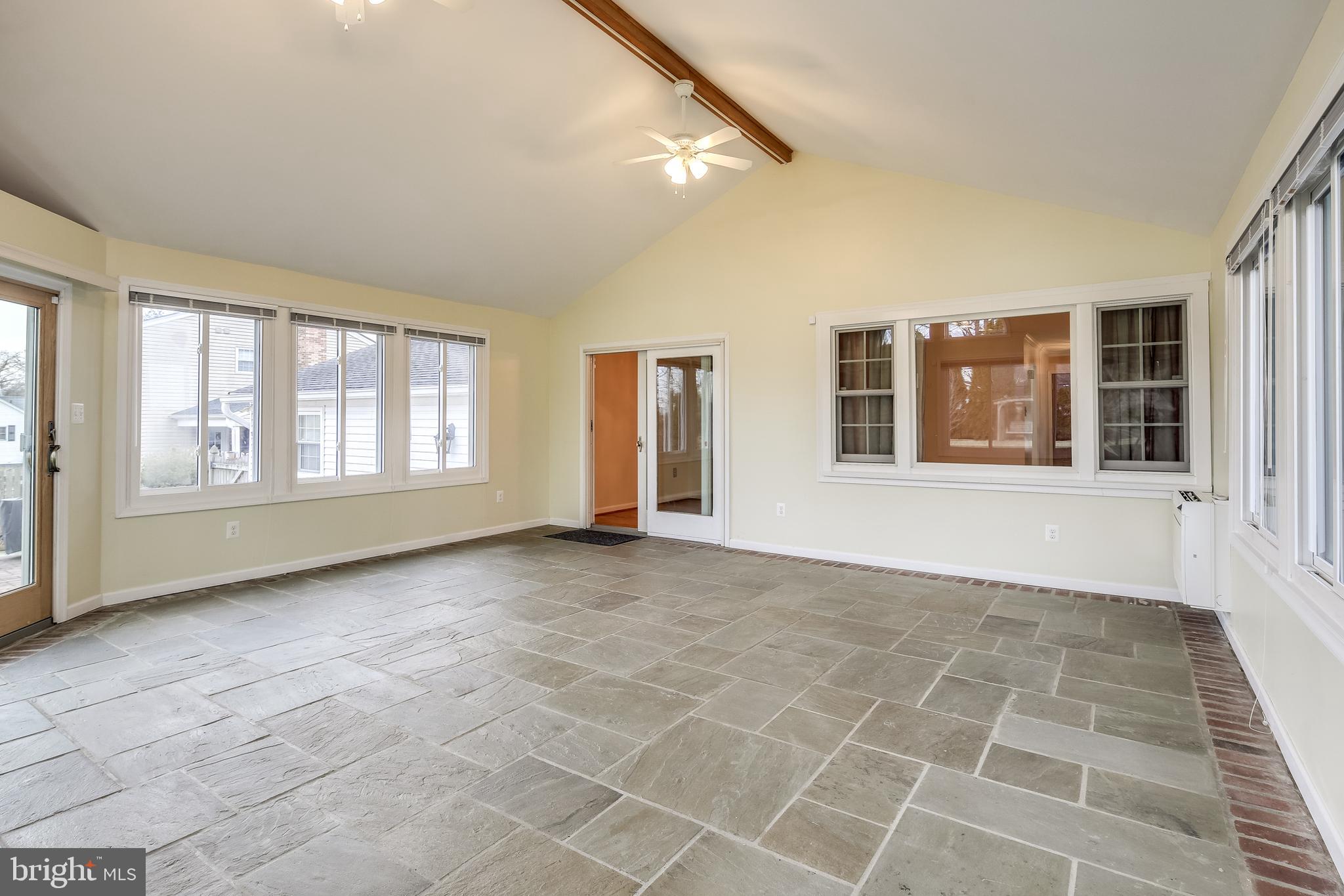 10780 Scaggsville Road Laurel, MD 20723 - Photo 20 of 42 Flagstone Flooring & Individual Heat & A/C Unit
