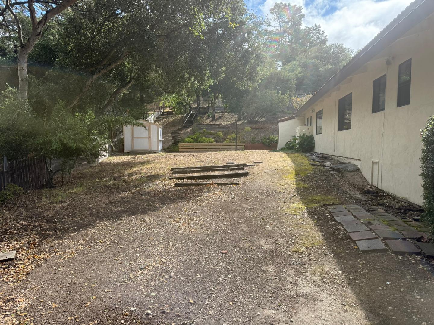 11585 McCarthy Road Carmel Valley, CA 93924 - Photo 12 of 52 a backyard of a house with trees