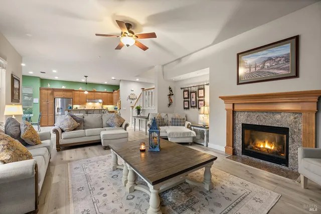 a large bathroom with a large tub sink shower and mirror