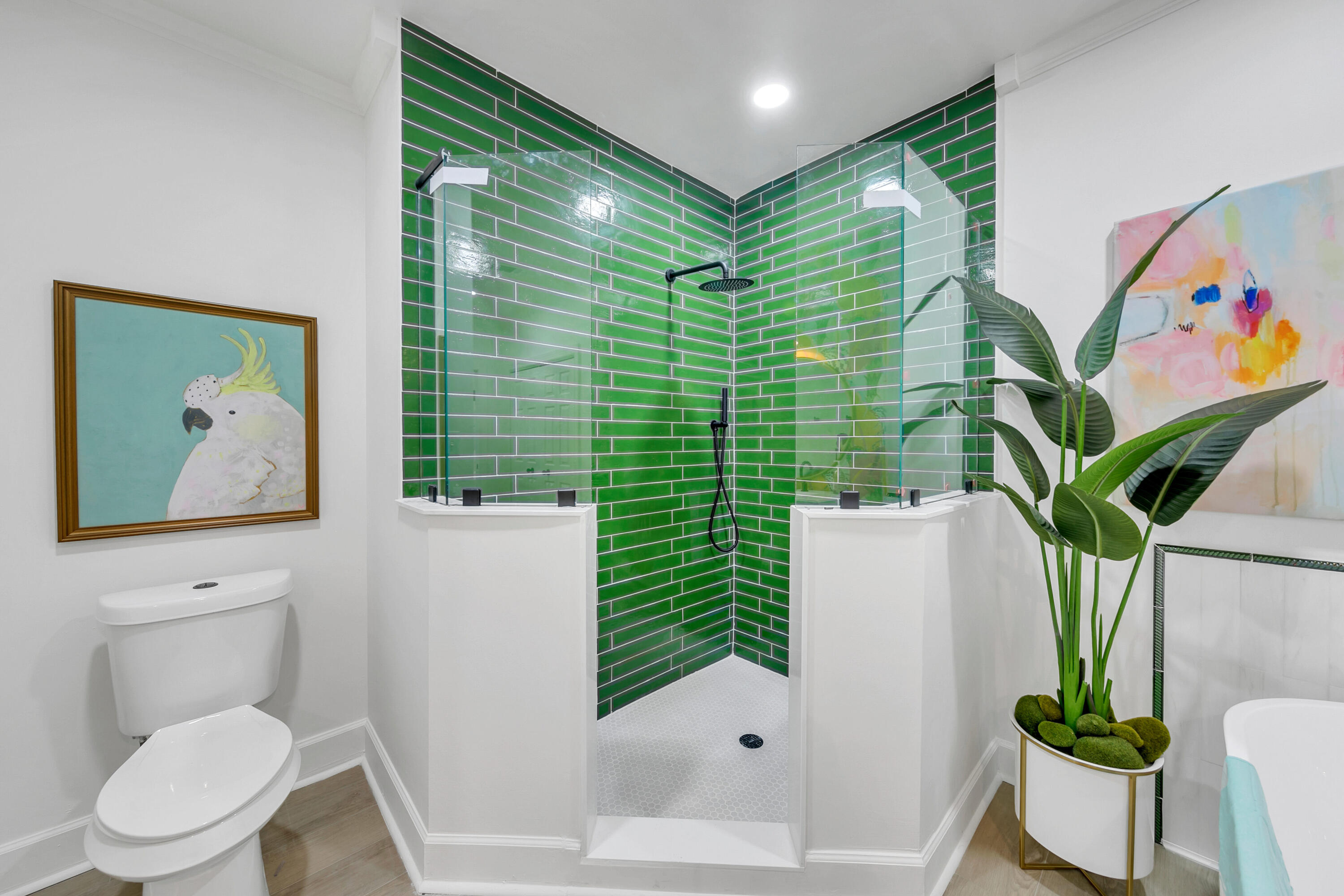 10343 East County Highway 30A, Unit E402 Inlet Beach, FL 32413 - Photo 18 of 34 a bathroom with a toilet and a shower