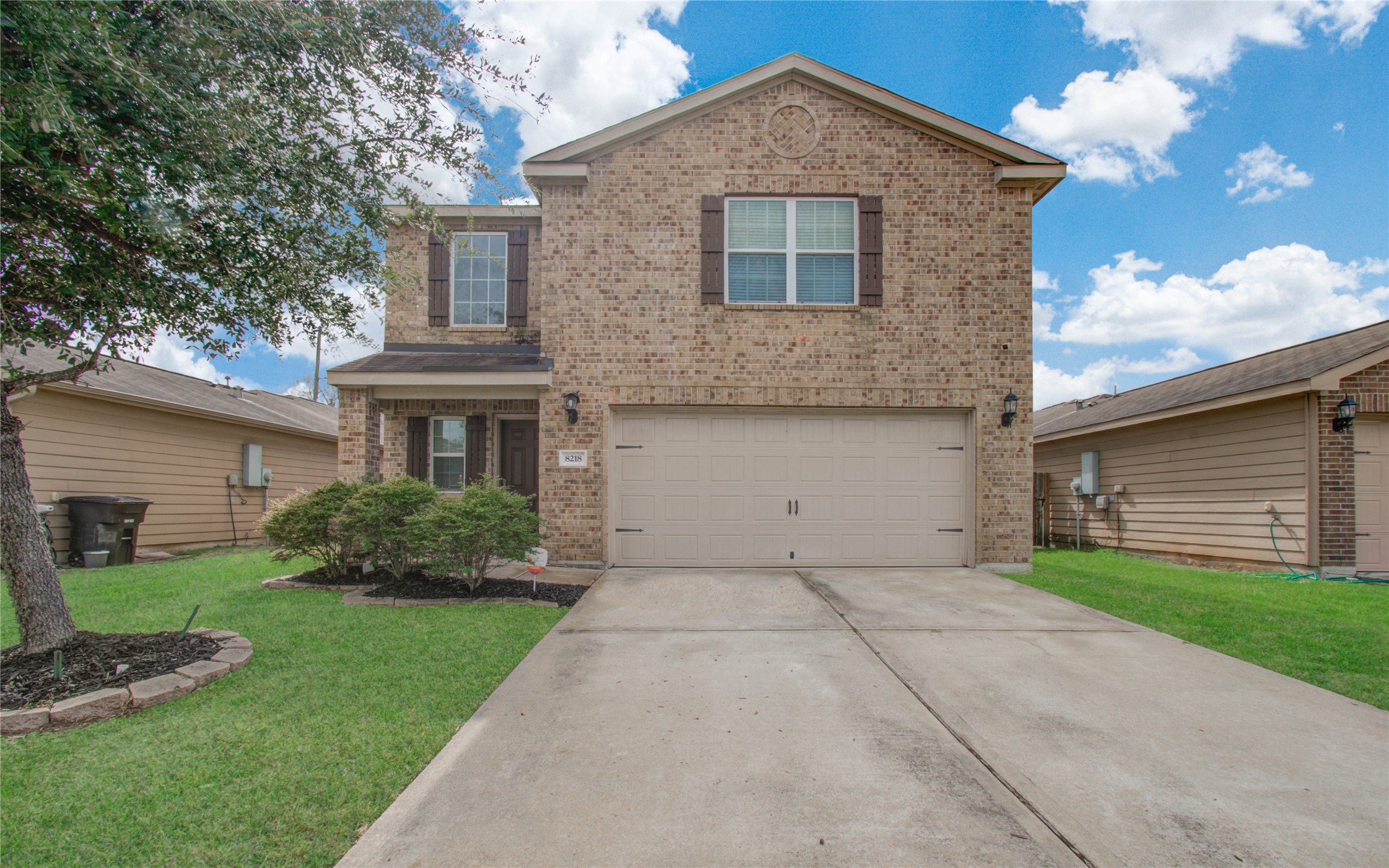 8218 Hall View Drive Houston, TX 77075 - Photo 3 of 31 a front view of house with yard and green space