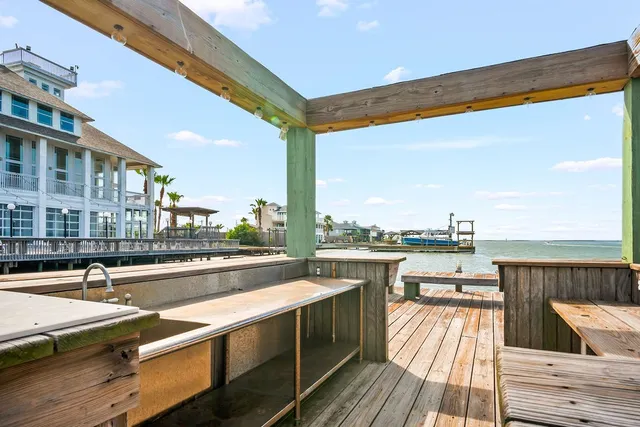 a bathroom with a double vanity sink and mirror