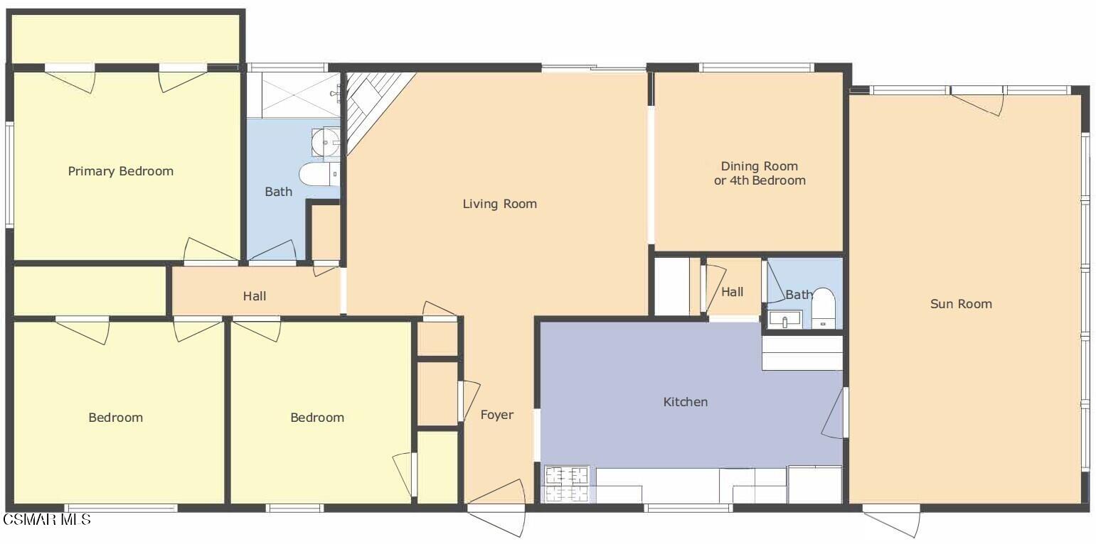 1271 Alexander Street Simi Valley, CA 93065 - Photo 13 of 13 floorplan