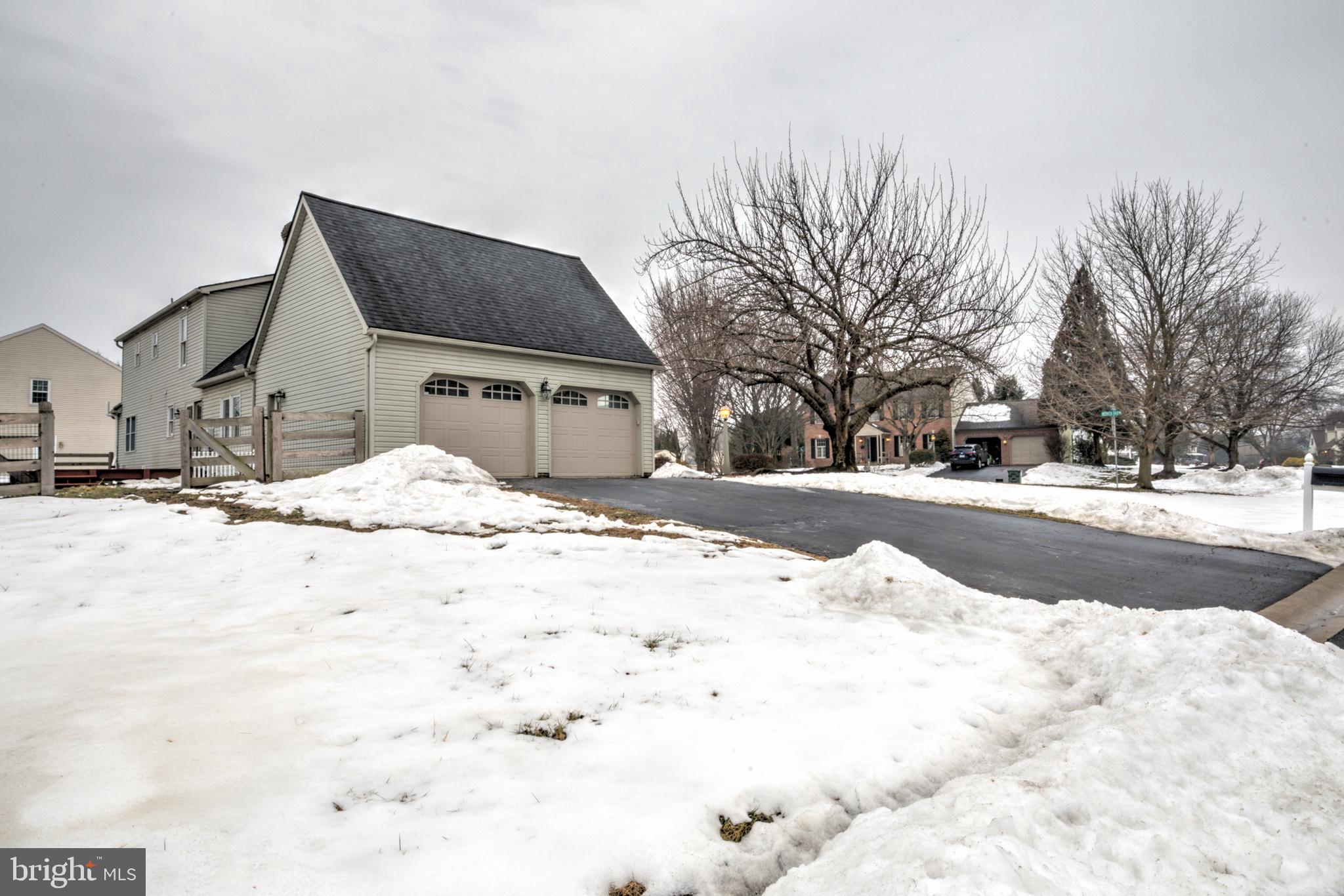 152 Kings Gate Drive Lititz, PA 17543 - Photo 40 of 45 a view of road with with snow