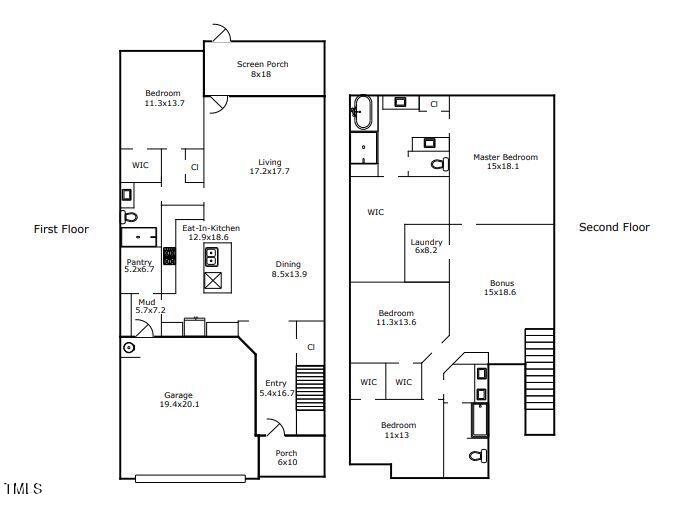 4937 Enlightenment Road Raleigh, NC 27616 - Photo 43 of 43 floorplan