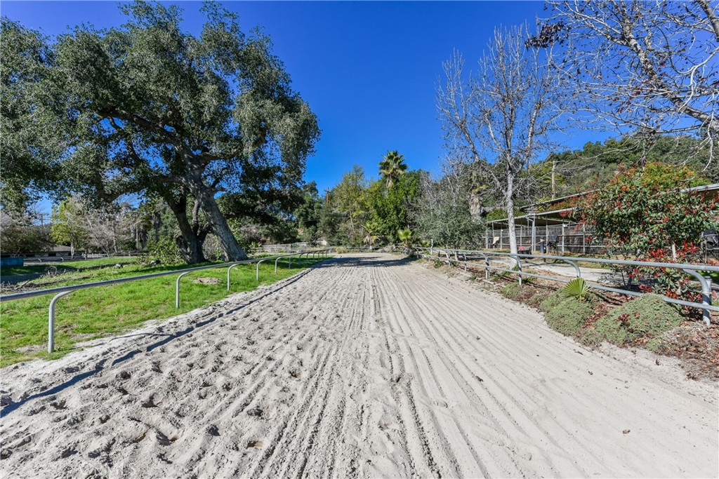 99 Bliss Canyon Road Bradbury, CA 91008 - Photo 24 of 49 a view of a backyard of the house