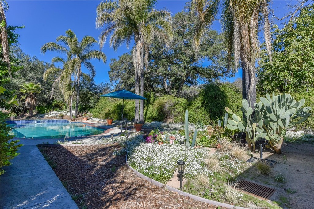 99 Bliss Canyon Road Bradbury, CA 91008 - Photo 7 of 49 a view of a backyard