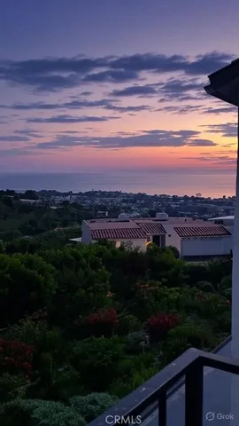 a view of city and ocean