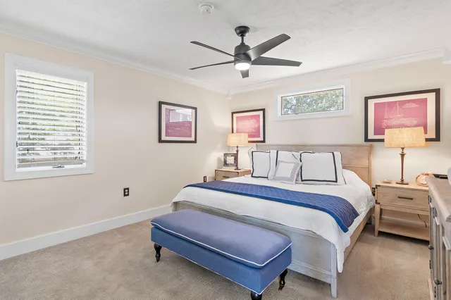 front view of house with a patio