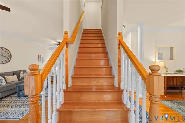 a room with gym equipment and white walls
