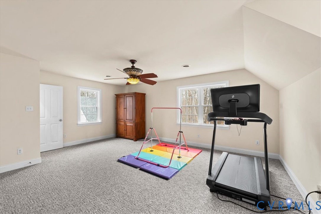 4308 A Three Bridge Road Powhatan, VA 23139 - Photo 42 of 73 BONUS ROOM WITH PRIVATE STAIRCASE AND LARGE CLOSET