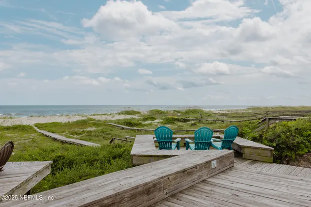 a view of an ocean from a balcony