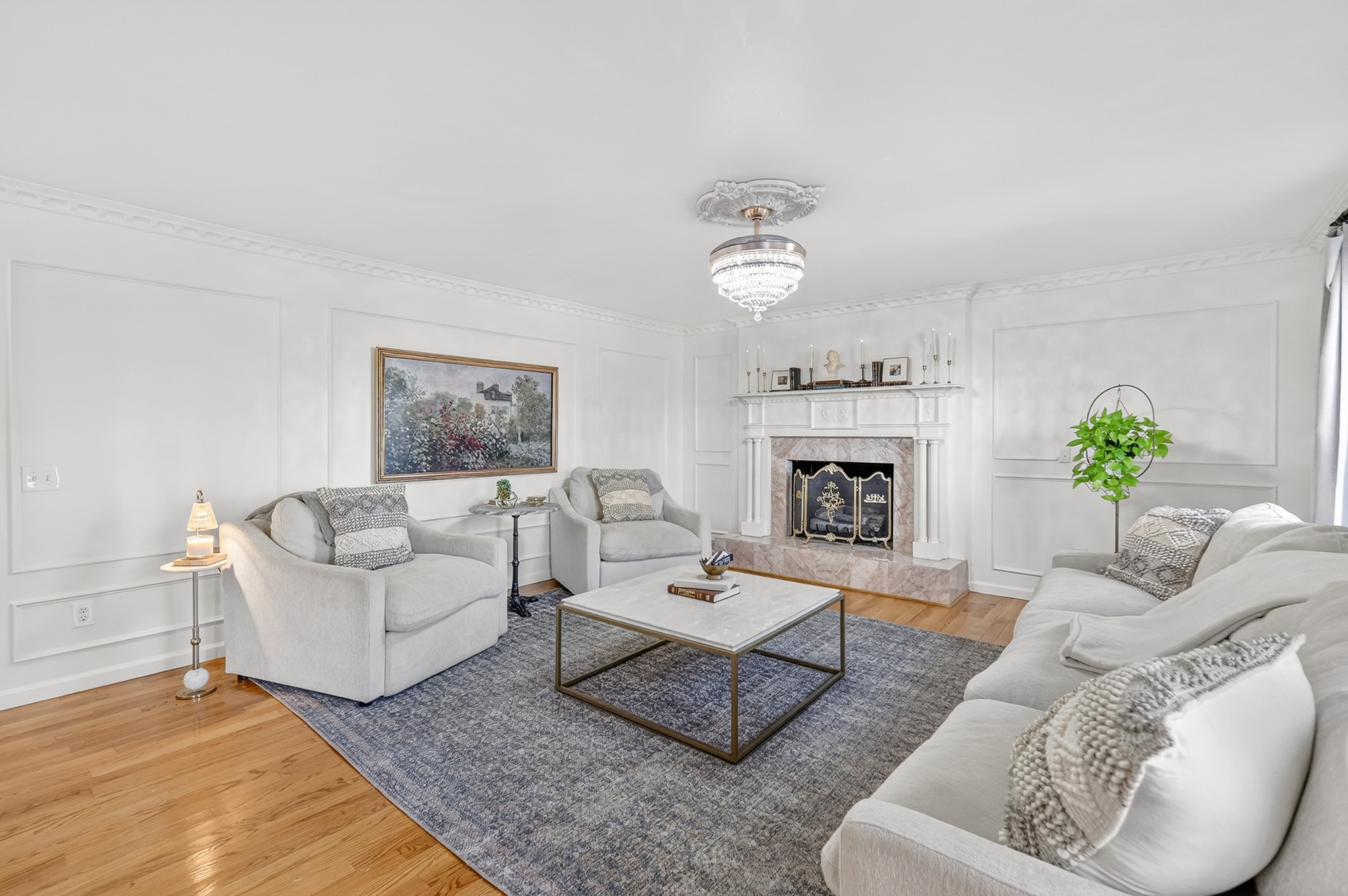 175 Dry Weakley Road Ethridge, TN 38456 - Photo 11 of 49 a living room with furniture and a fireplace