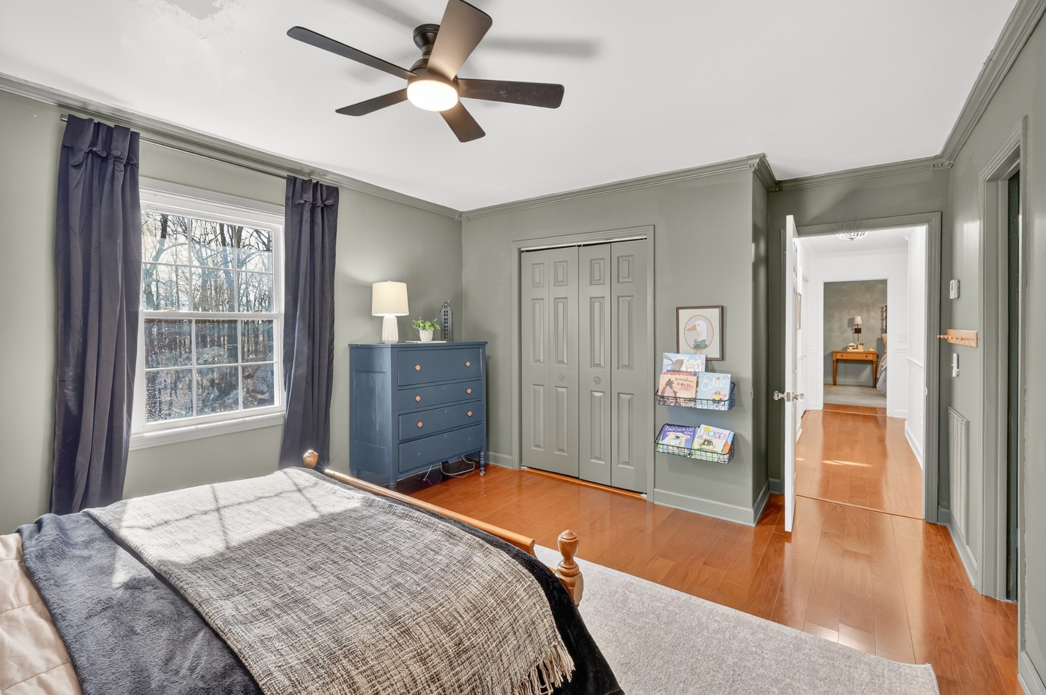 175 Dry Weakley Road Ethridge, TN 38456 - Photo 32 of 49 a bedroom with a bed dresser and a window