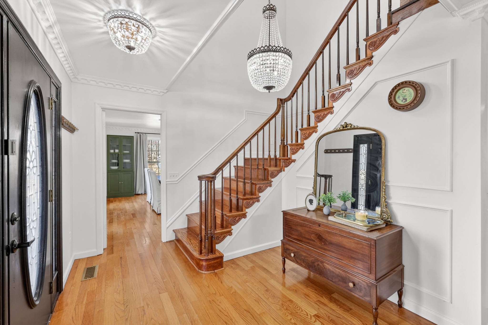 175 Dry Weakley Road Ethridge, TN 38456 - Photo 7 of 49 a view of entryway and hall with wooden floor