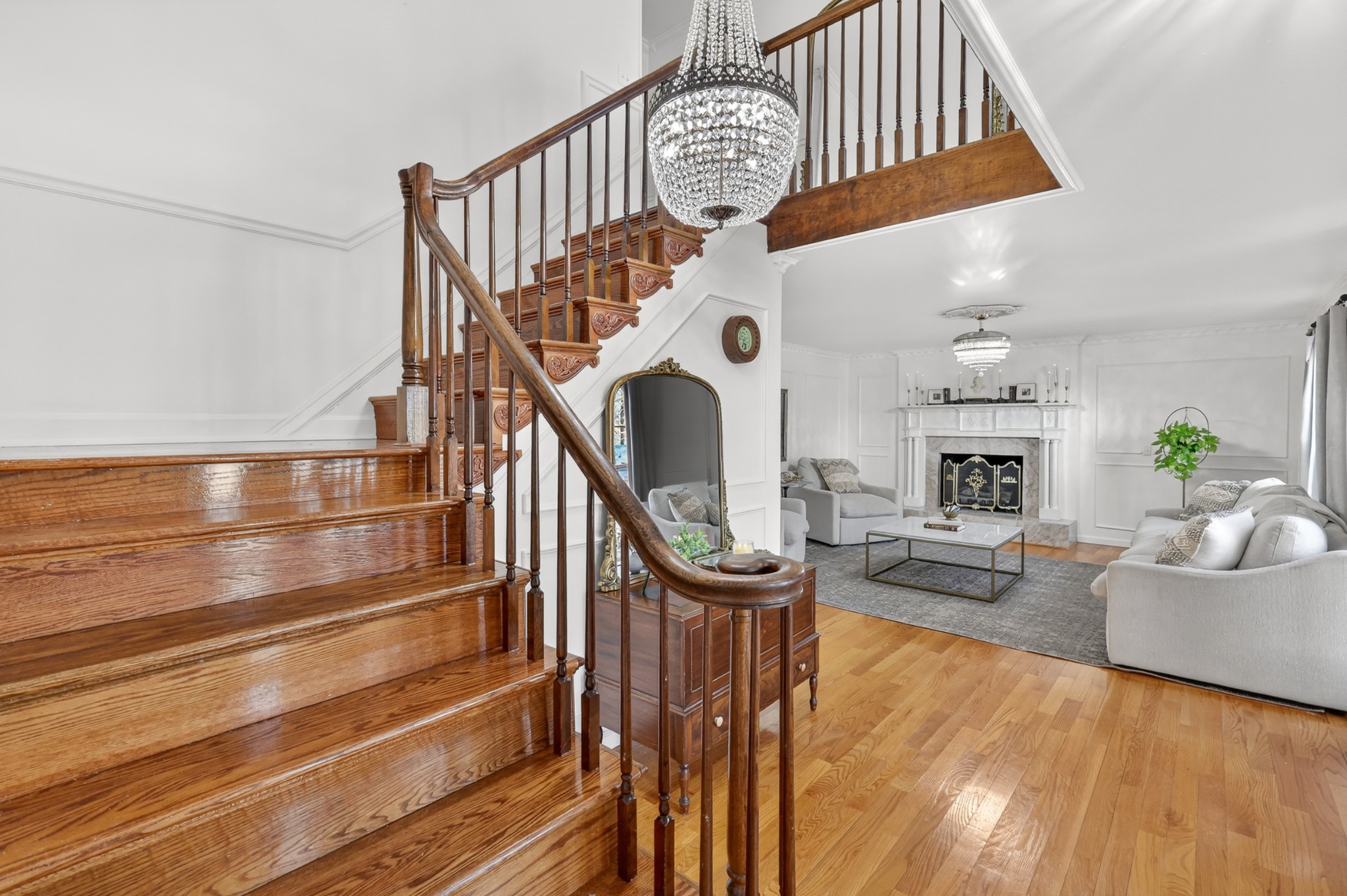 175 Dry Weakley Road Ethridge, TN 38456 - Photo 9 of 49 a view of entryway livingroom and hall with wooden floor