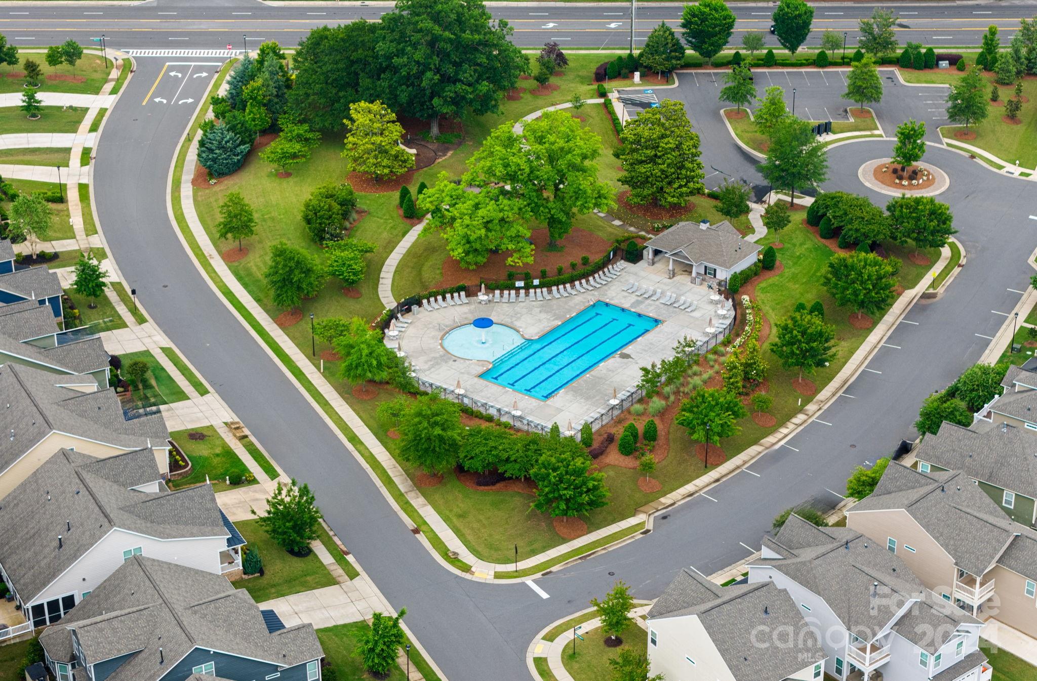 612 Amber Meadows Way Fort Mill, SC 29708 - Photo 21 of 34 an aerial view of a house