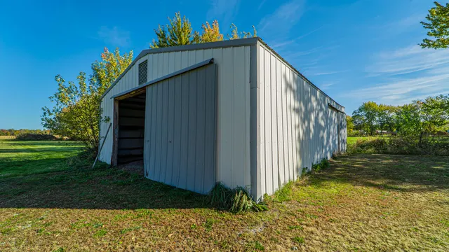 a view of an outdoor space and a yard