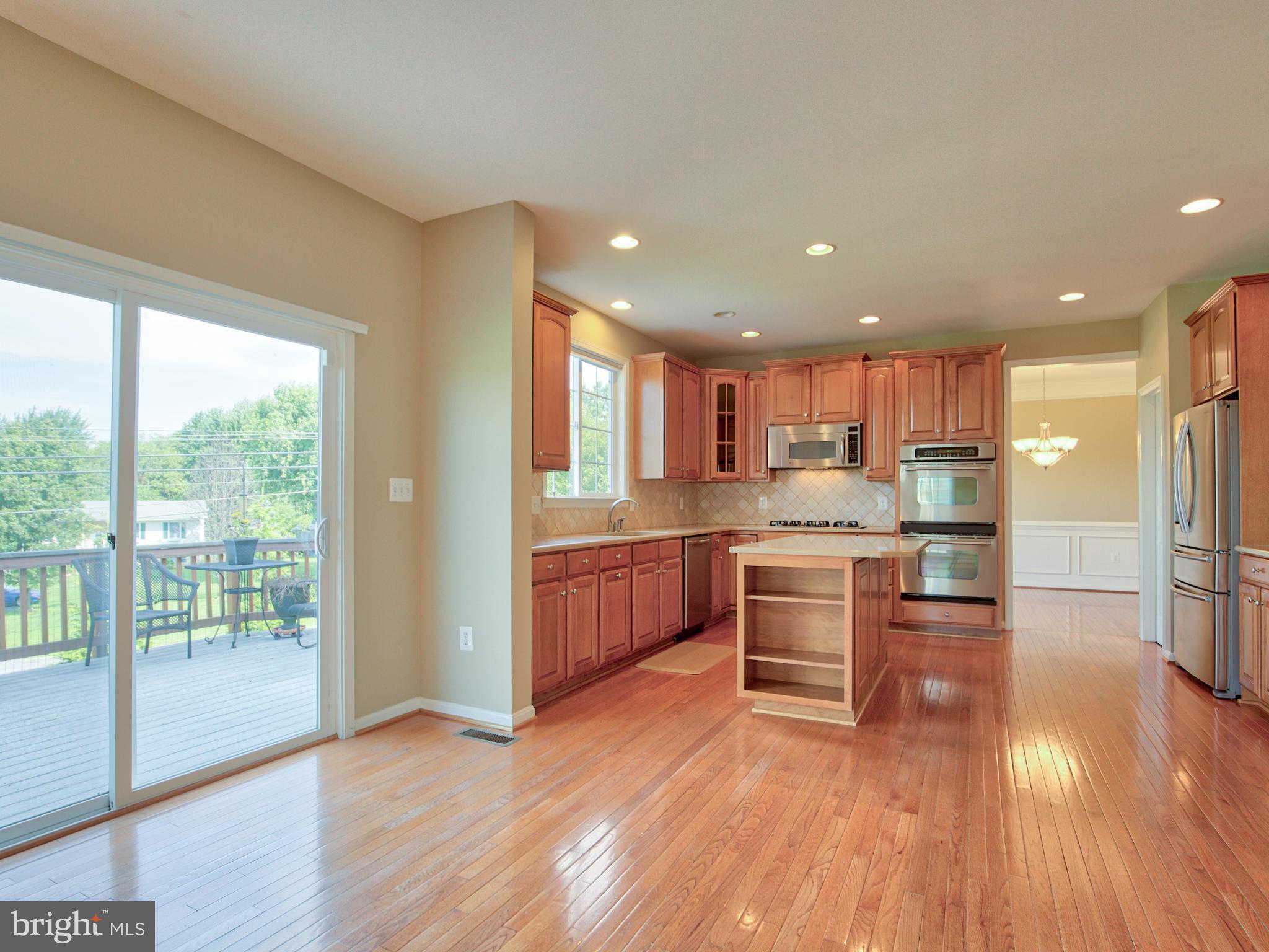 2801 Ridgetop Court Winchester, VA 22601 - Photo 5 of 30 Gourmet kitchen opens to composite deck