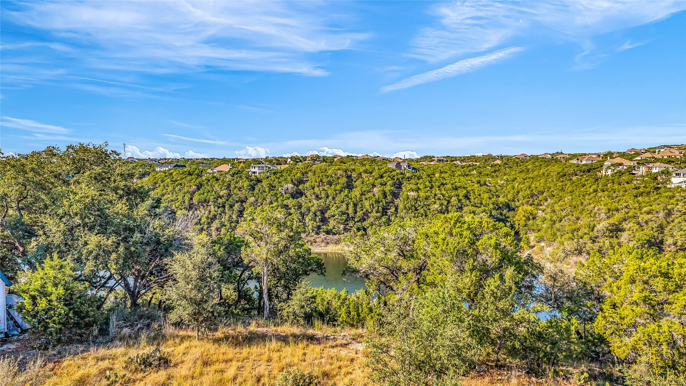 7216 Getaway Drive Jonestown, TX 78645 - Photo 14 of 30 a view of a large yard with lots of bushes