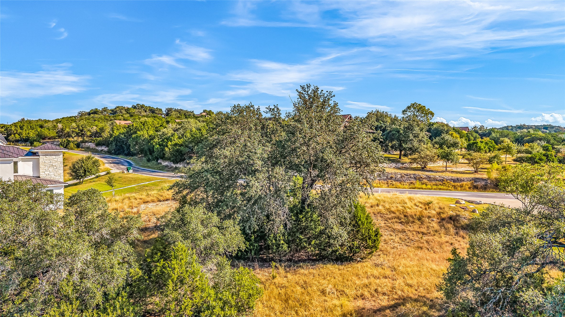 7216 Getaway Drive Jonestown, TX 78645 - Photo 15 of 30 Bird's eye view of flat area to build your dream home!