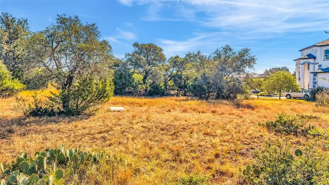 a view of a lake with a city