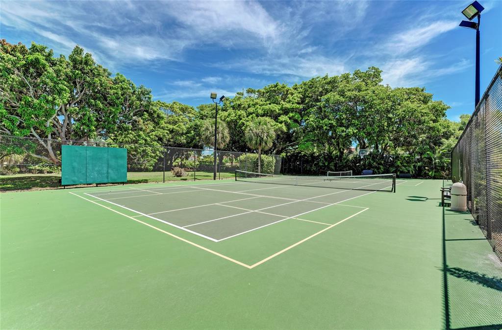 4825 Gulf Of Mexico Drive, Unit 201 Longboat Key, FL 34228 - Photo 34 of 42 a view of a tennis court