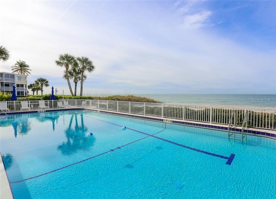 4825 Gulf Of Mexico Drive, Unit 201 Longboat Key, FL 34228 - Photo 42 of 42 a view of a swimming pool and lake