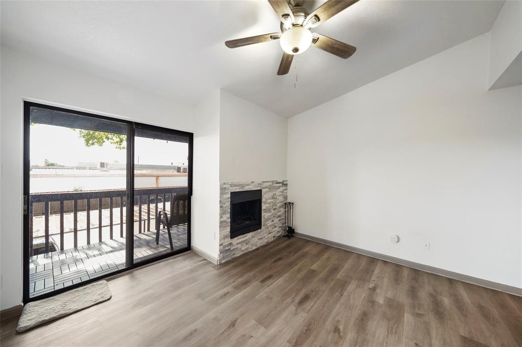 This charmingly updated condo is perfectly situated and convenient to many amenities.  Updates include renovated kitchen with brand new cabinets, new pantry, new appliances, new paint, the wall between the kitchen and living room was opened, new faucets and light fixtures.