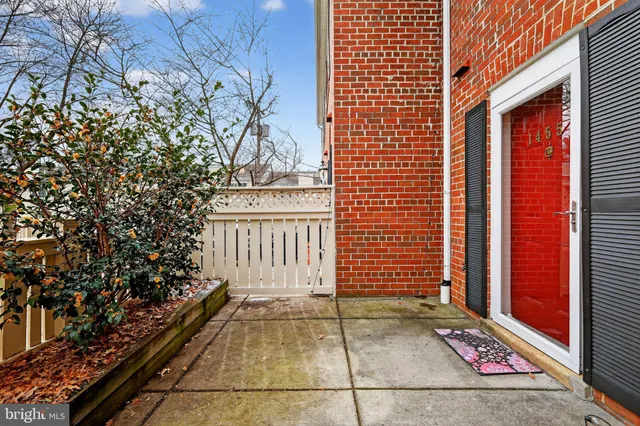 a view of a house with a door