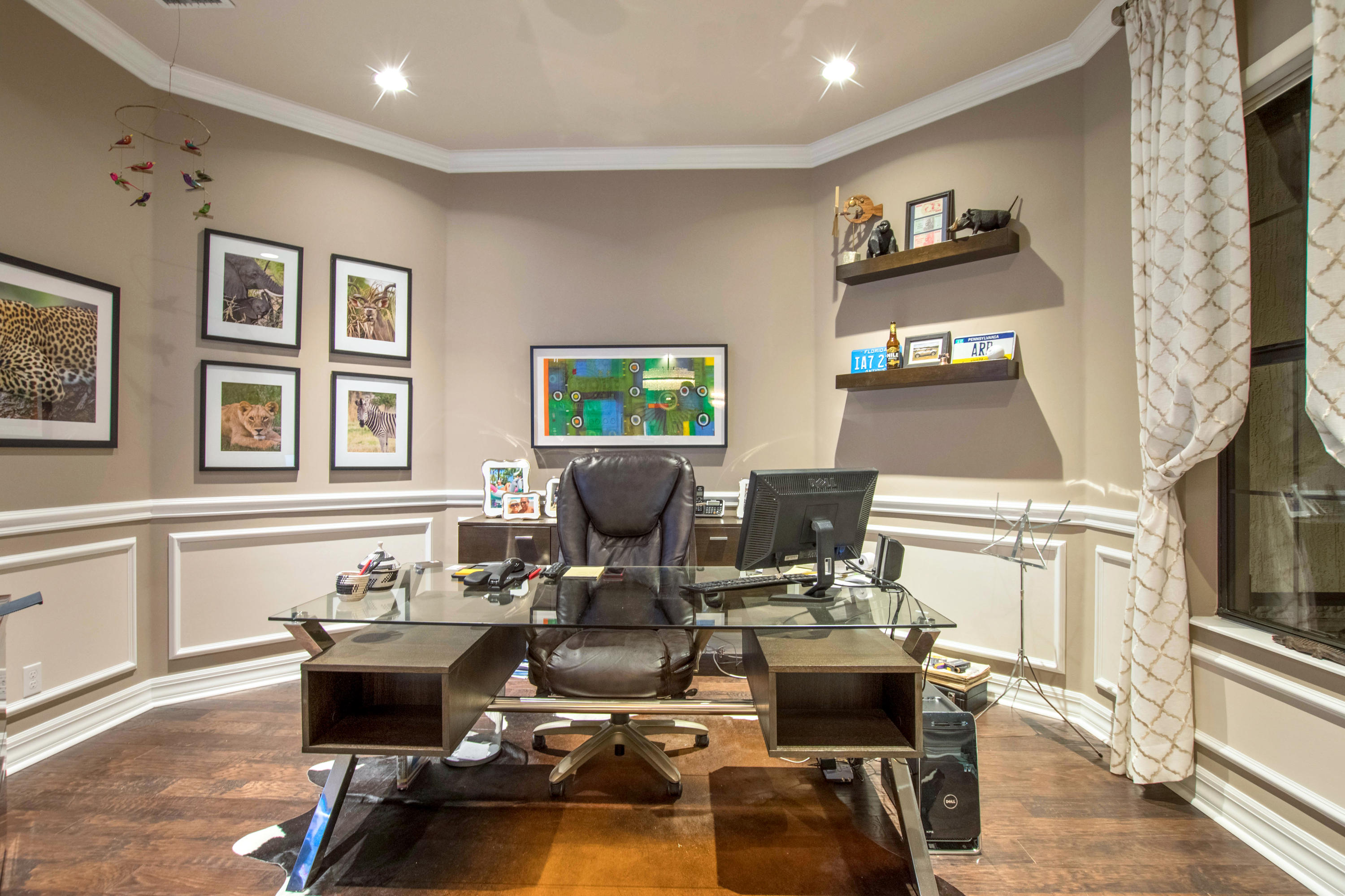 10817 Pisa Road Wellington, FL 33414 - Photo 20 of 30 Office/Den with custom moldings