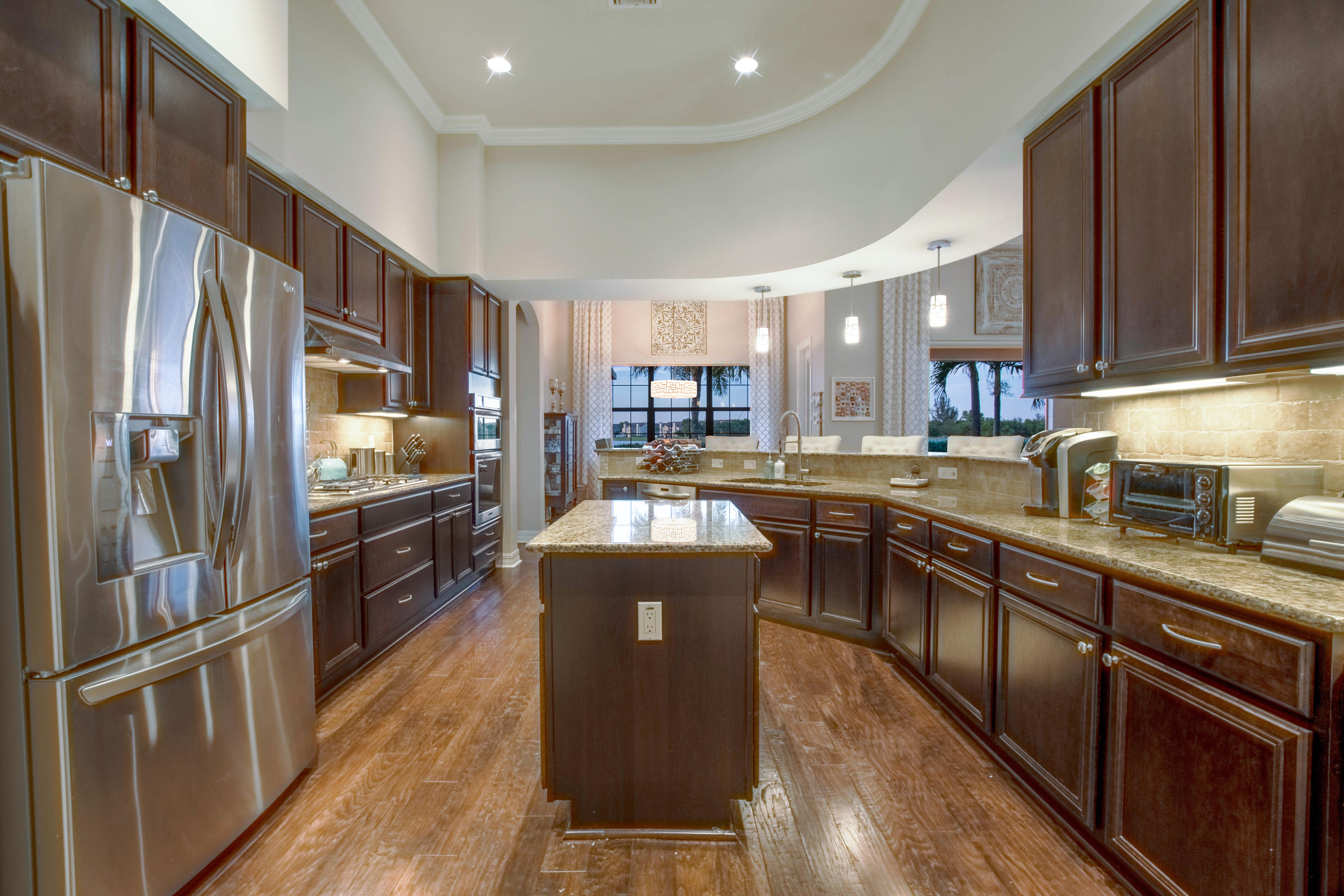 10817 Pisa Road Wellington, FL 33414 - Photo 9 of 30 Gourmet Kitchen w/Center Island