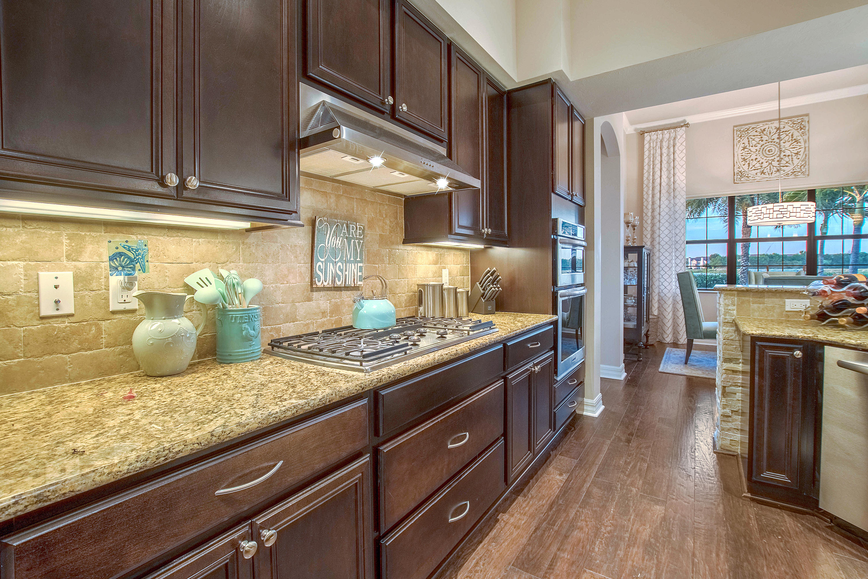 10817 Pisa Road Wellington, FL 33414 - Photo 10 of 30 Gas Cooktop and Custom Cabinets