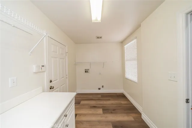 a view of storage and utility room