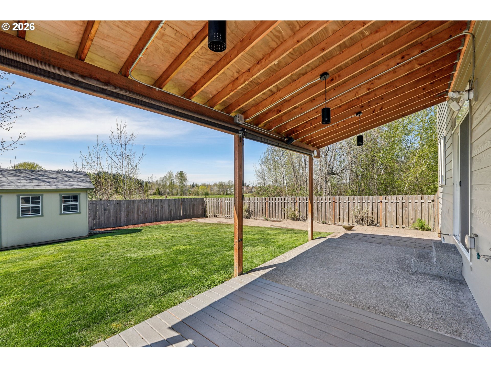2117 Southeast Cochran Drive Gresham, OR 97080 - Photo 42 of 48 a view of backyard with green space