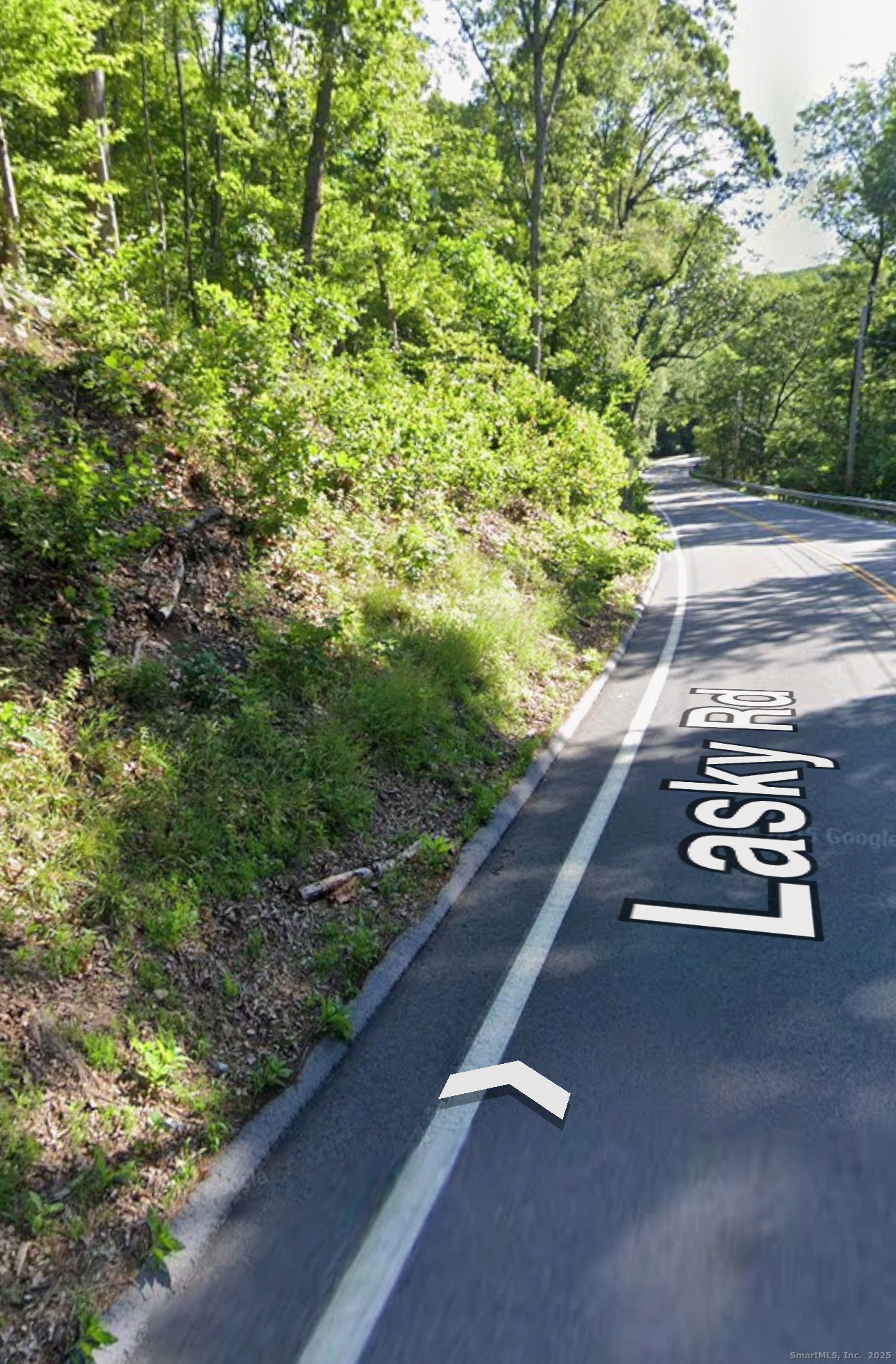 211 Lasky Road Beacon Falls, CT 06403 - Photo 5 of 6 a view of a street with trees