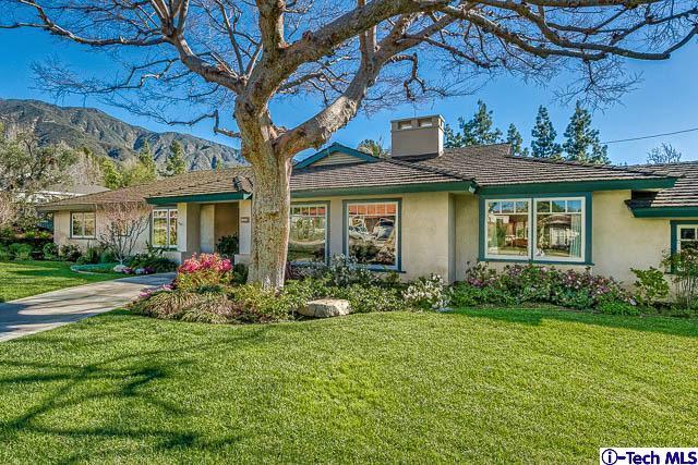 1270 Wynn Road Pasadena, CA 91107 - Photo 3 of 37 a front view of a house with garden