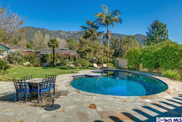 1270 Wynn Road Pasadena, CA 91107 - Photo 29 of 37 a view of outdoor space yard swimming pool and patio