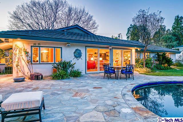 1270 Wynn Road Pasadena, CA 91107 - Photo 32 of 37 a view of a house with backyard porch and sitting area