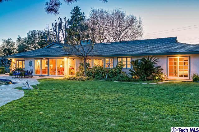 1270 Wynn Road Pasadena, CA 91107 - Photo 36 of 37 a view of a house with a backyard