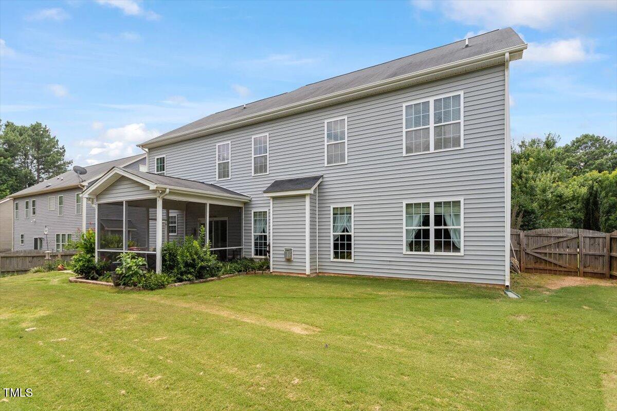 6901 Rex Road Holly Springs, NC 27540 - Photo 39 of 42 REAR NORTH VIEW