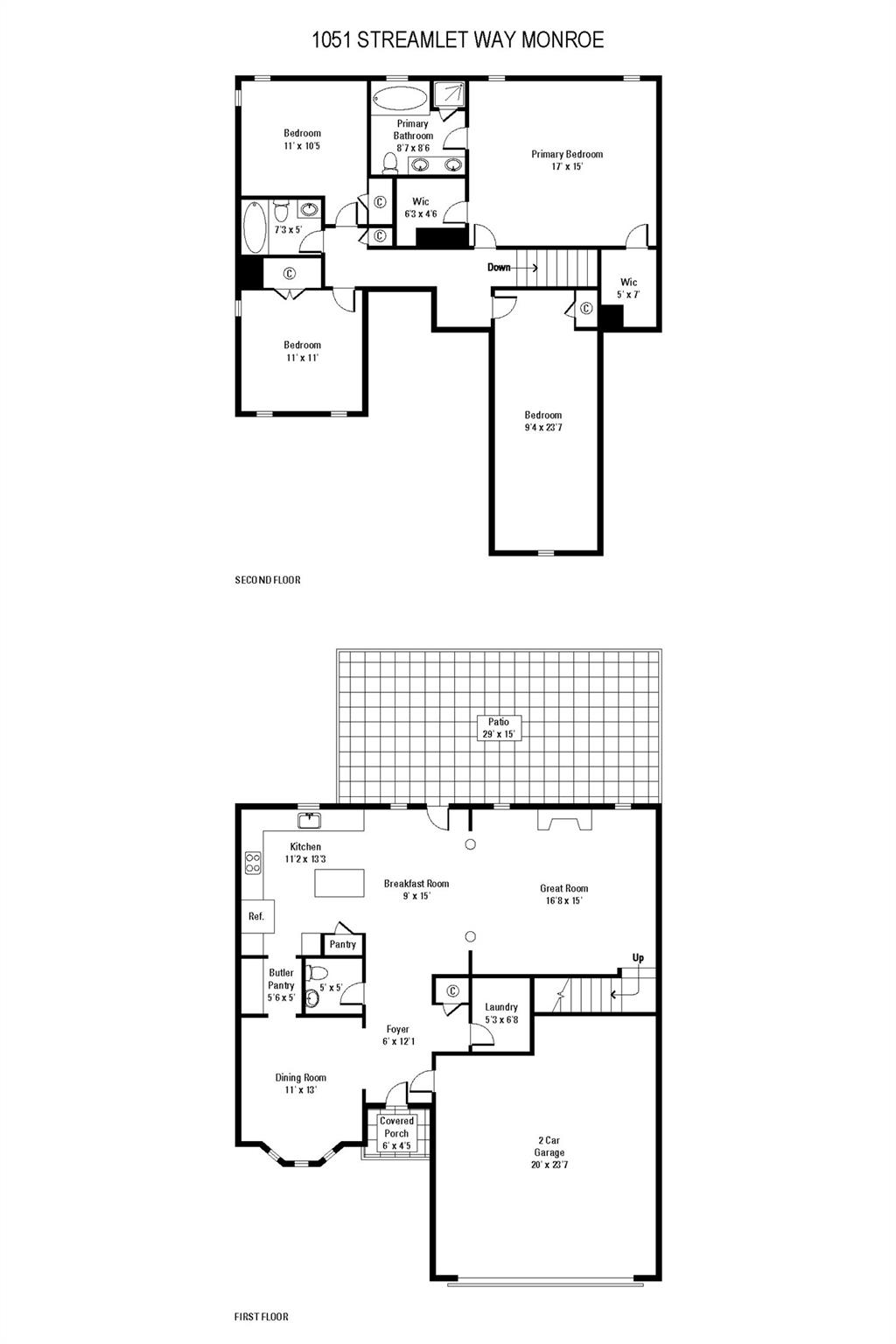 1051 Streamlet Way Monroe, NC 28110 - Photo 3 of 24