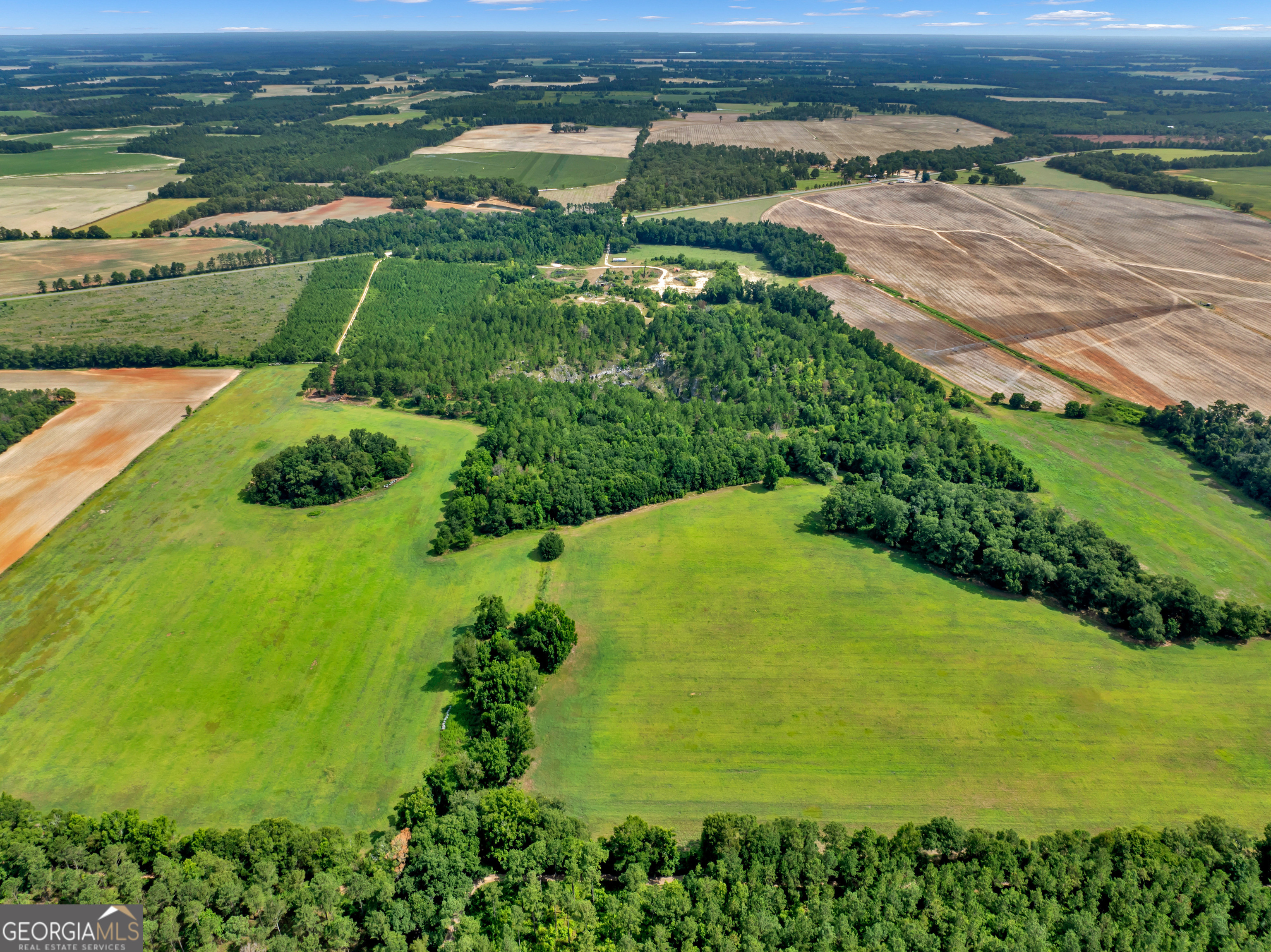 0 Harrell Road Whigham, GA 39897 - Photo 36 of 39 an aerial view of a golf course with a yard