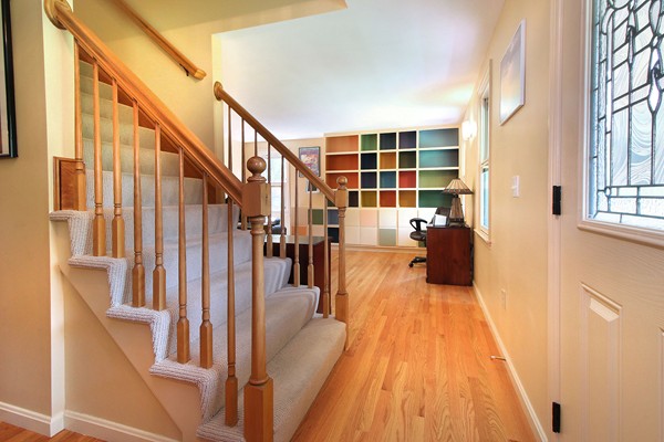 34 Ridge Road Pepperell, MA 01463 - Photo 3 of 30 a view of entryway and hall with wooden floor