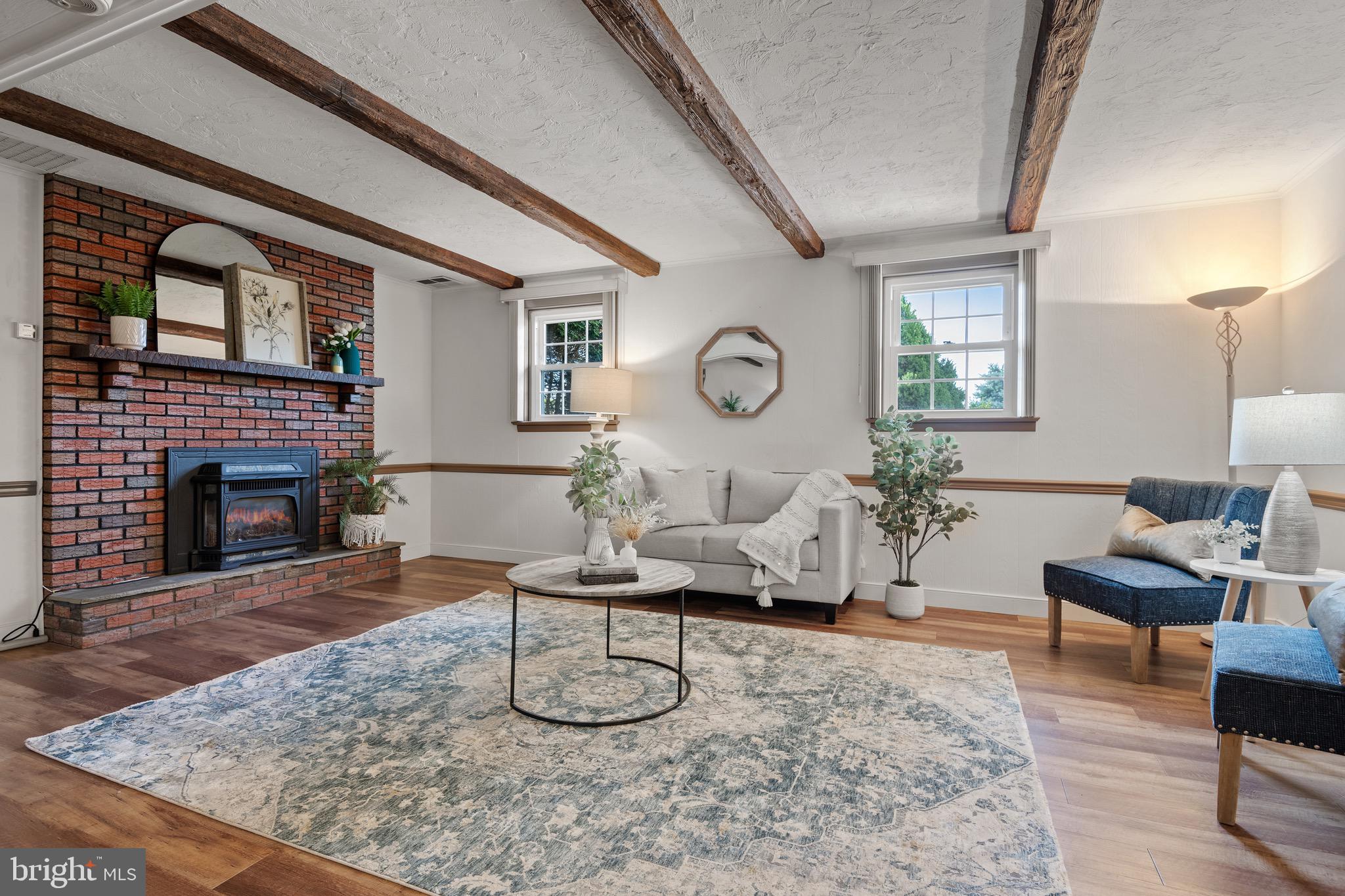 240 Pine View Drive Denver, PA 17517 - Photo 46 of 81 Lower level family room with fireplace.